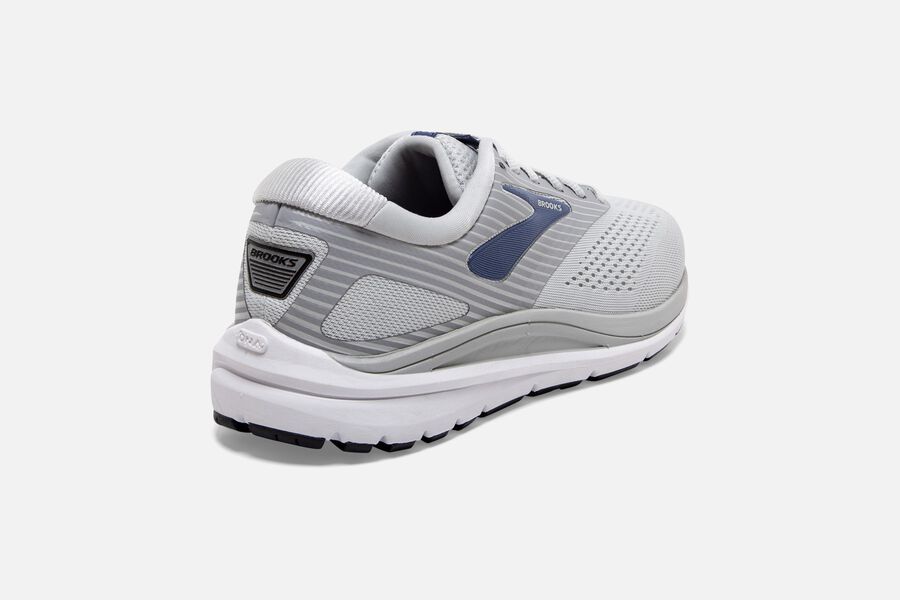 Addiction 14 Road Brooks Running Shoes NZ Womens - Grey/Blue - YLMTSA-865